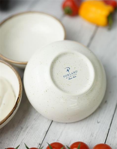 Porland Набор соусников Сизонс 9 см (6 предметов), бежевый, 95 мл