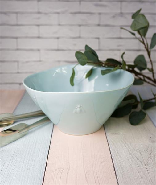 Салатник 3,3 л, d 26 см h 13 см, керамика, цвет голубой, CERAMIQUE ABEILLE