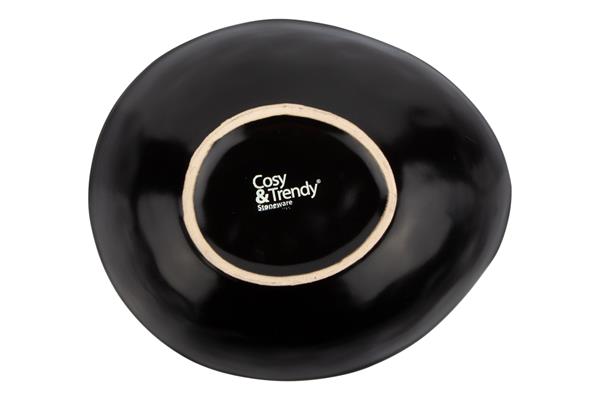 Тарелка овальная глубокая 19,5x16,5 см h 5 см, SAPPHIRE