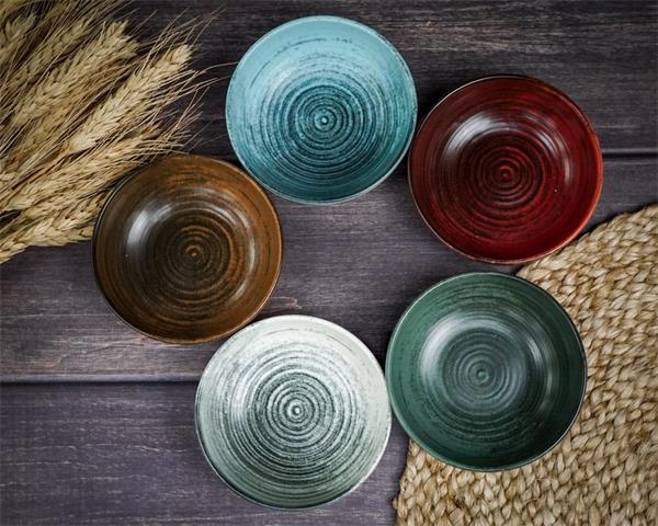 Набор салатников Lykke Turquoise 250 мл, 4 шт