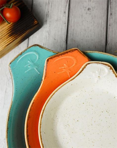 Форма для запекания d 21 см h 5,5 см (L c ручками  27 см) фарфор цвет бежевый Seasons