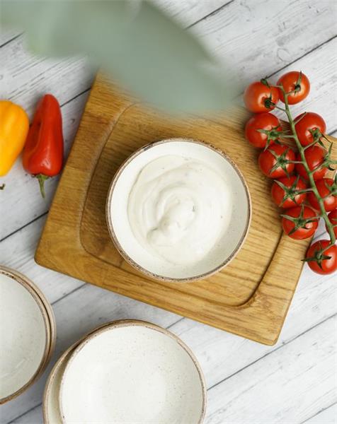 Porland Набор соусников Сизонс 9 см (6 предметов), бежевый, 95 мл