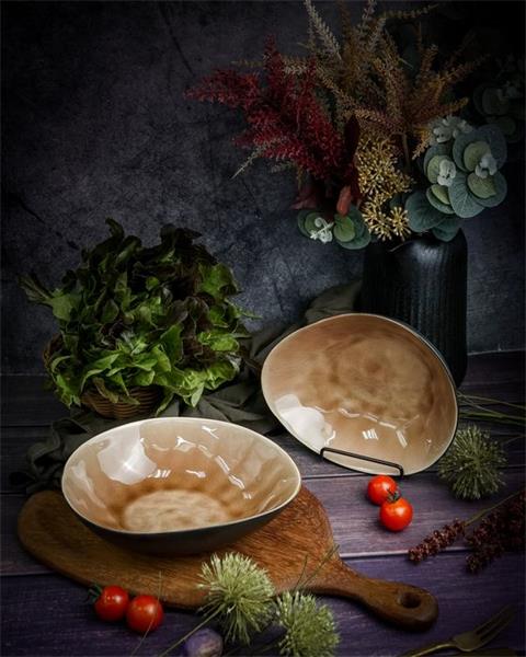 Салатник 20x16,5 см h 6 см, LAGUNA OLD ROSE