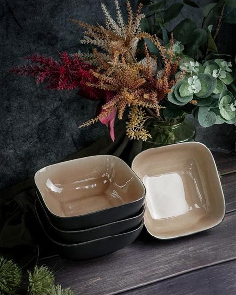 Салатник 17x17 см h 7,5 см, LAGUNA OLD ROSE