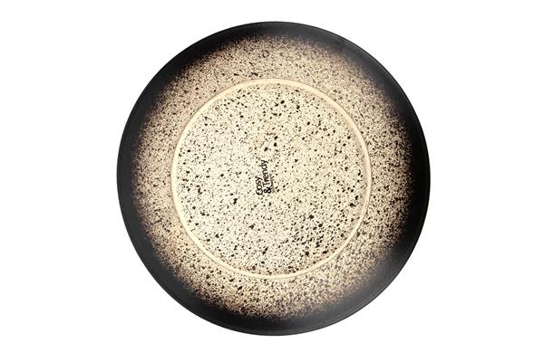 Тарелка d 27 см h 2,5 см, цвет желтый, FERVIDO