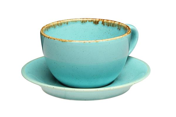 Чашка 340 мл фарфор цвет бирюзовый Seasons