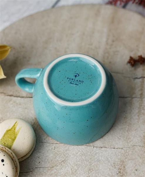 Чашка 250 мл фарфор цвет бирюзовый Seasons