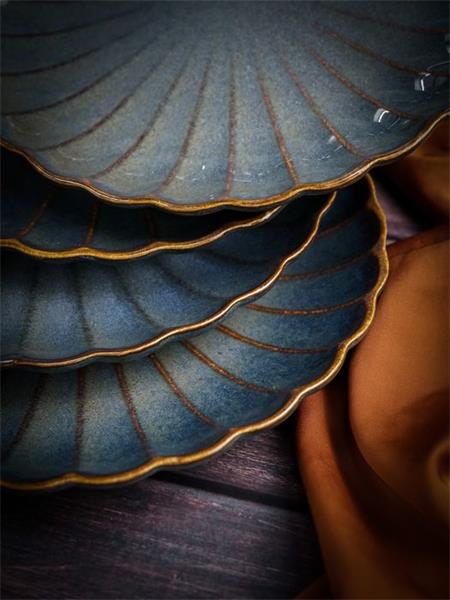 Тарелка d 20,8 см h 2,8 см , ASTERA OCEAN