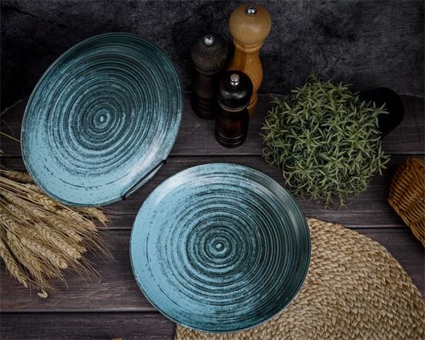 Набор тарелок Lykke Turquoise 30 см, 2 шт