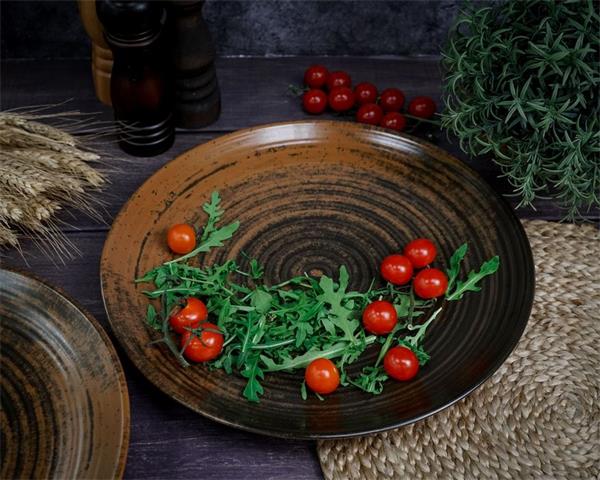 Набор тарелок Lykke Brown 30 см, 2 шт