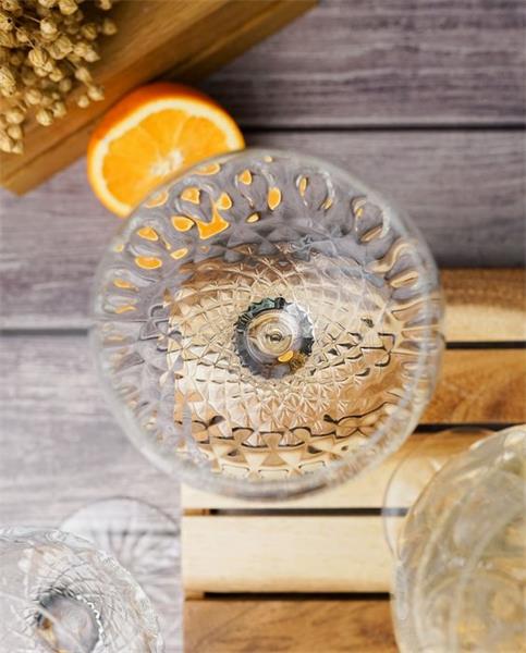 Набор бокалов для коктейля 650 мл Diamante Gin Glass, хрустальное стекло, 4 шт.