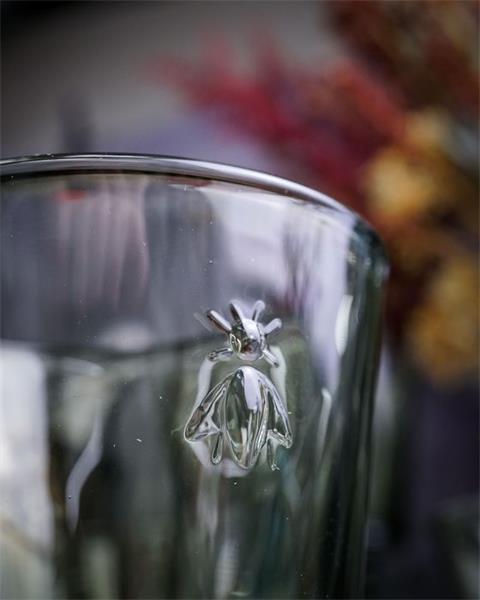 Бокал для вина 240 мл, h 14,1 см, d 8,5 см, цвет оливковый ABEILLE  OLIVE (замена 611014)