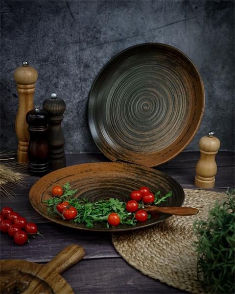 Набор тарелок Lykke Brown 30 см, 2 шт