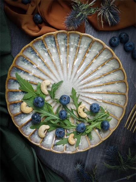 Тарелка d 20,8 см h 2,8 см , ASTERA PEARL