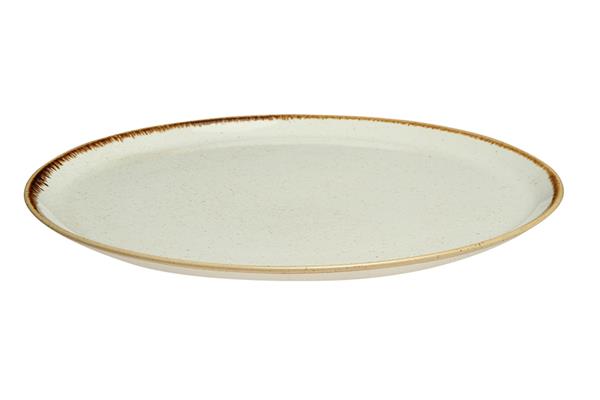 Тарелка для пиццы 28 см фарфор цвет бежевый Seasons