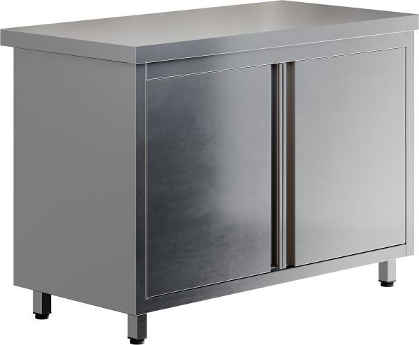 Стол производственный с распашными дверьми RESTOINOX СПЗР-12/7