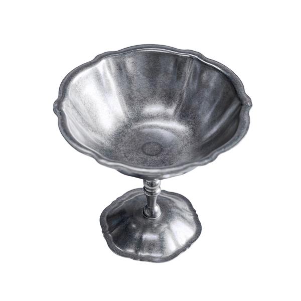 Креманка с рельефом 180 мл, d 11,5 см h 9,5 см, нерж. сталь, Antique Metal