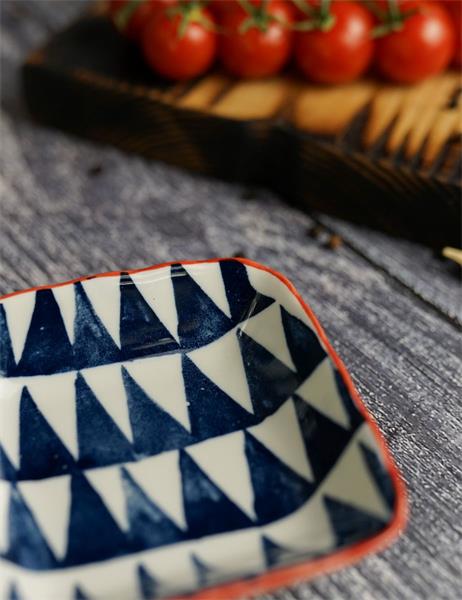 Тарелка квадратная, 9 см., MIX&MATCH COBALT