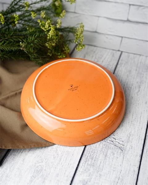 Porland Набор салатников Сизонс 22 см (2 предмета), оранжевый, 835 мл