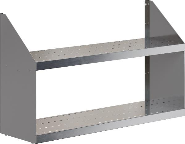 Полка настенная перфорированная RESTOINOX ПН2-8/4-П