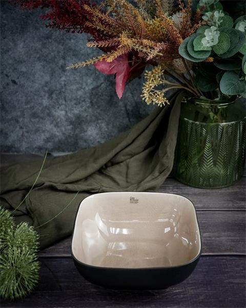 Салатник 17x17 см h 7,5 см, LAGUNA OLD ROSE