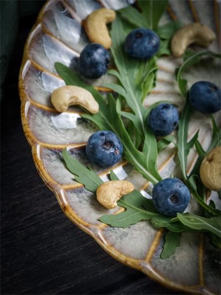 Тарелка d 20,8 см h 2,8 см , ASTERA PEARL