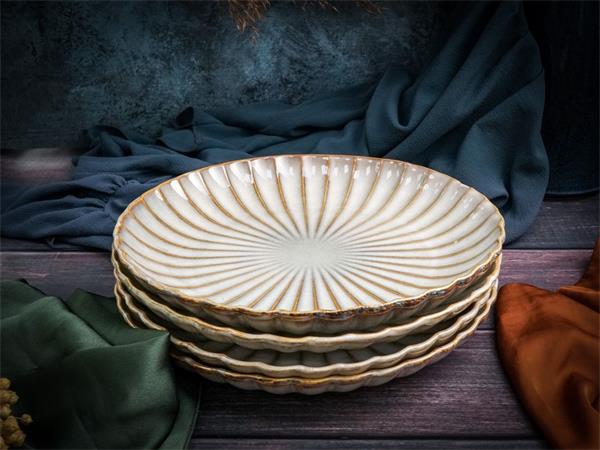 Тарелка d 27,4 см h 3,8 см, ASTERA PEARL	