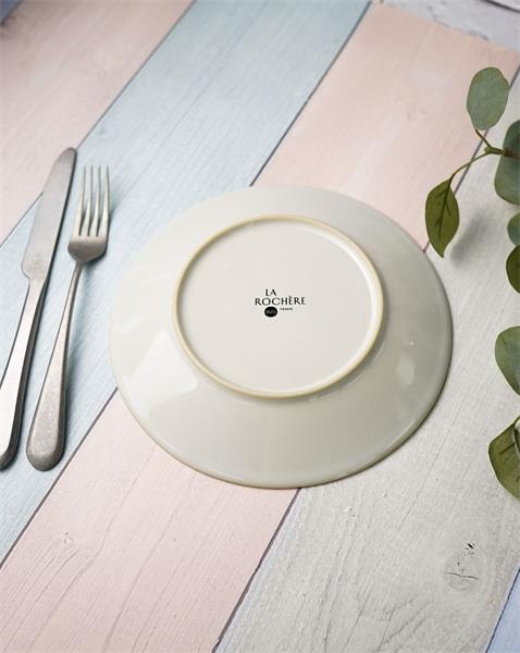 Тарелка d 21,4 см, керамика, цвет молочный, CERAMIQUE ABEILLE