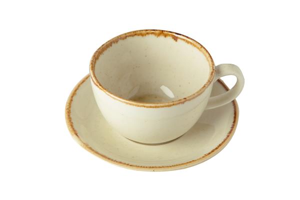 Чашка 340 мл фарфор цвет желтый Seasons