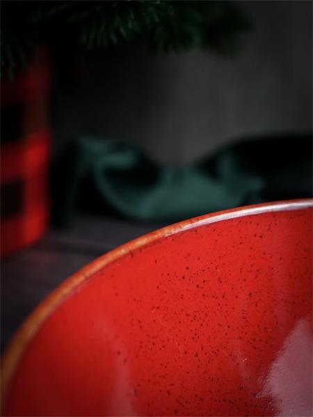 Салатник d 16 см h 8.5 см 770 мл фарфор цвет красный Seasons