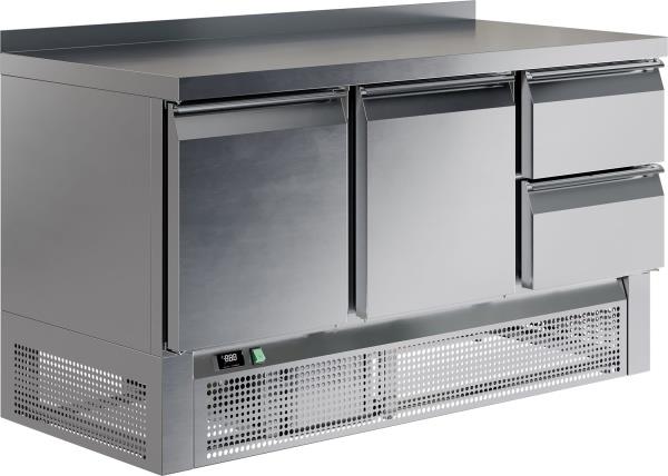 Стол морозильный RESTOINOX SHN-112SNE-B (нижн. расп. агр. 2 ящ. 2 дв.)