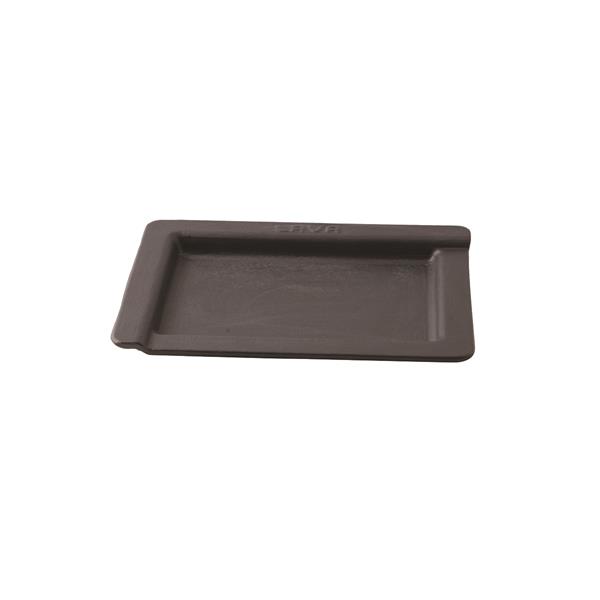 Сервировочное блюдо квадратное. Color:Black. Dimension 18x25cm. 
