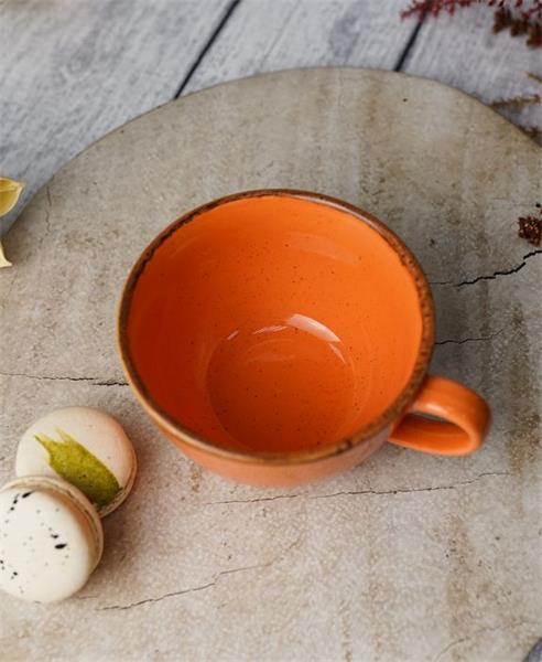 Чашка 340 мл фарфор цвет оранжевый Seasons