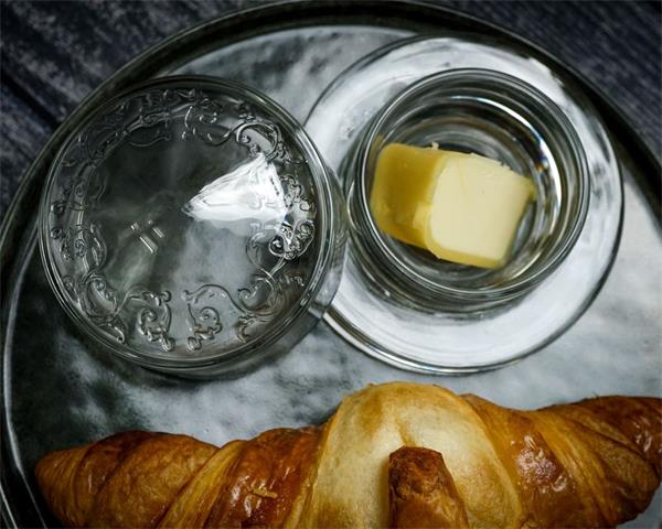 Масленка с крышкой 70 мл, d 9,5 см h 6,5 см, VERSAILLES