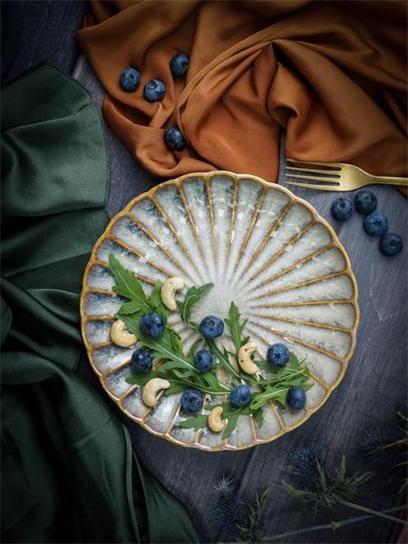 Тарелка d 20,8 см h 2,8 см , ASTERA PEARL