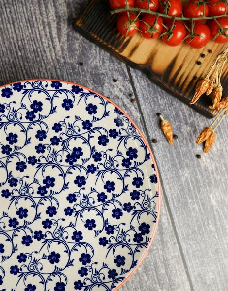 Тарелка плоская 22 см MIX&MATCH кобальт