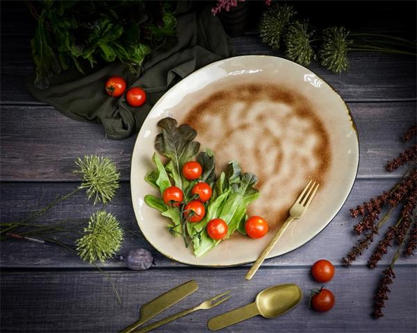 Блюдо овальное 32,5x28,5 см h 3 см, LAGUNA OLD ROSE