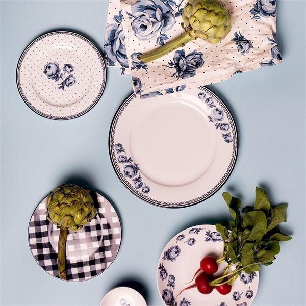 Тарелка глубокая 25 см, декор FLORAL