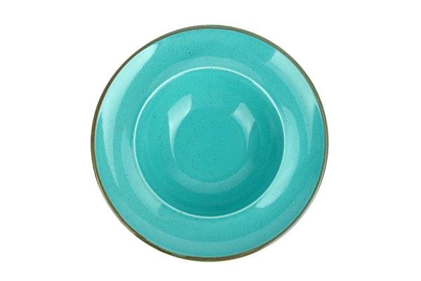 Porland Набор глубоких тарелок для пасты 25 см Сизонс, 500 мл (2 предмета) бирюзовый