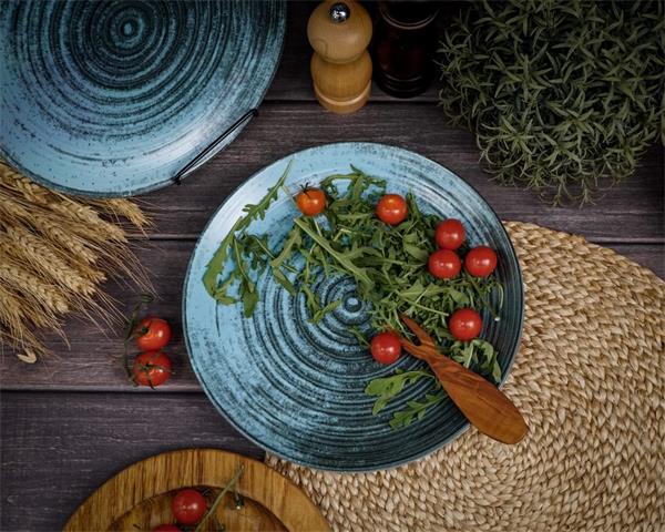 Набор тарелок Lykke Turquoise 30 см, 2 шт