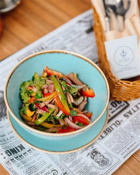 Салатник d 16 см h 8.5 см 770 мл фарфор цвет бирюзовый Seasons