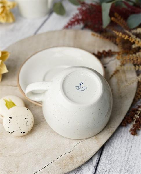 Чашка 340 мл фарфор цвет бежевый Seasons