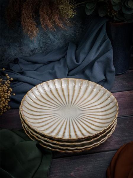 Тарелка d 27,4 см h 3,8 см, ASTERA PEARL	