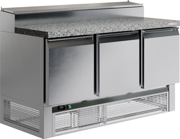 Стол холодильный для пиццы RESTOINOX PZS3-111GNE (нижн. расп. агр)