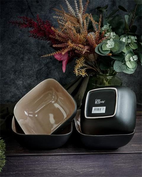 Салатник 17x17 см h 7,5 см, LAGUNA OLD ROSE