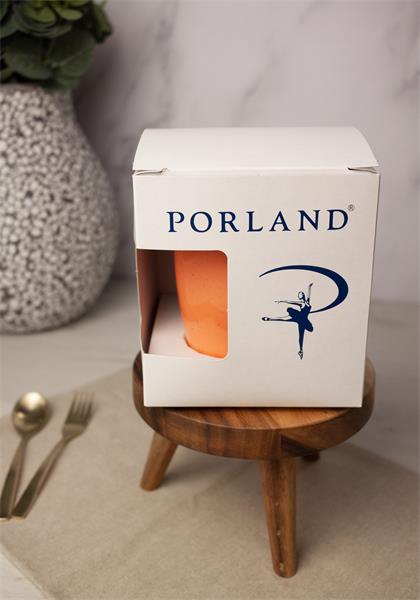 Кружка Porland Seasons 260 мл, оранжевая, подарочная упаковка