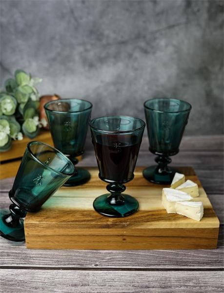 Бокал для вина 240 мл,  h 14,1 см, d 8,5 см ABEILLE BLEU NUIT