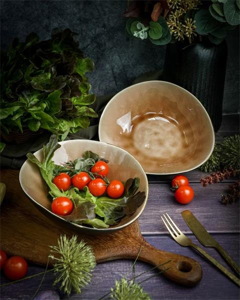 Салатник 20x16,5 см h 6 см, LAGUNA OLD ROSE