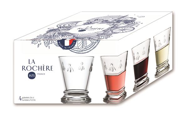 Стакан O/F 260 мл, h 10,3 см, d 8,4 см ABEILLE