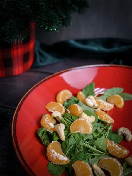 Тарелка глубокая 26 см безбортовая фарфор цвет красный Seasons